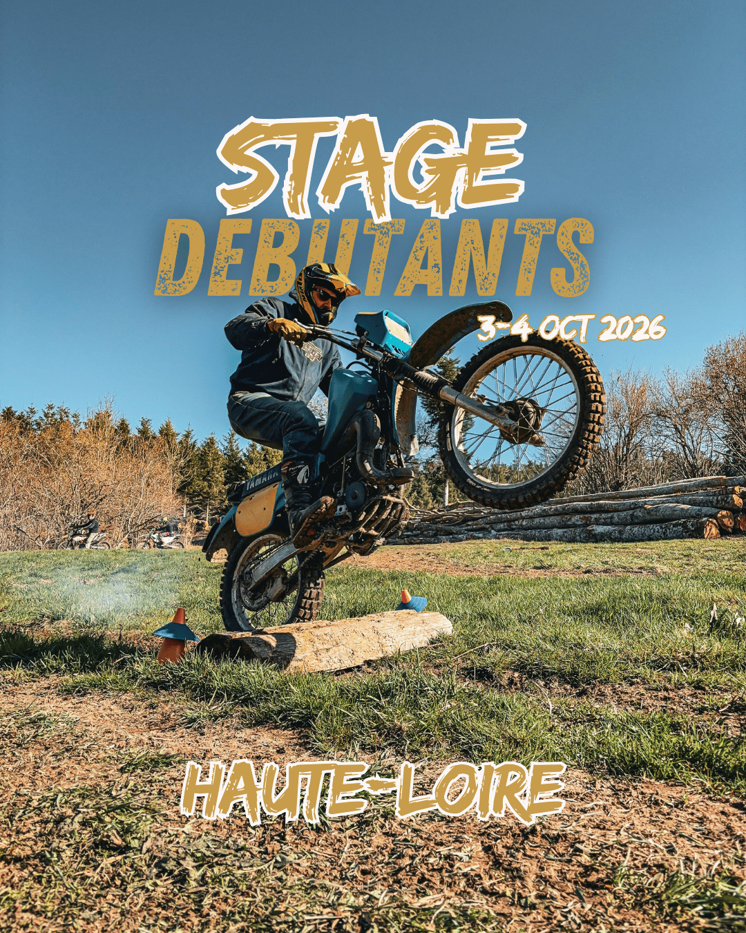 Stage moto enduro, octobre 2026